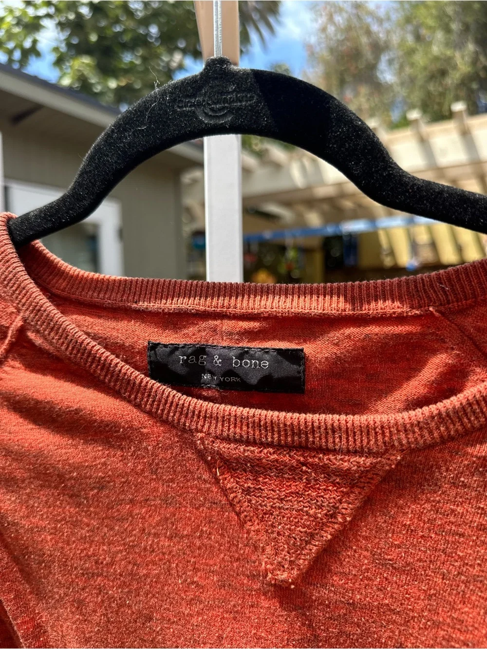 rag & bone lightweight crewneck